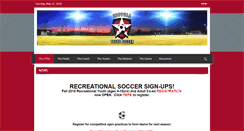 Desktop Screenshot of coppellyouthsoccer.com