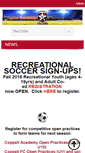 Mobile Screenshot of coppellyouthsoccer.com